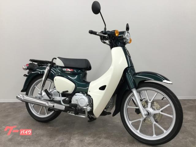 スーパーカブ１１０　ＡＢＳ　ＪＡ５９　１オーナー車　メーカー保証　シフトポジションインジケーター　タスマニアグリーンメタリック