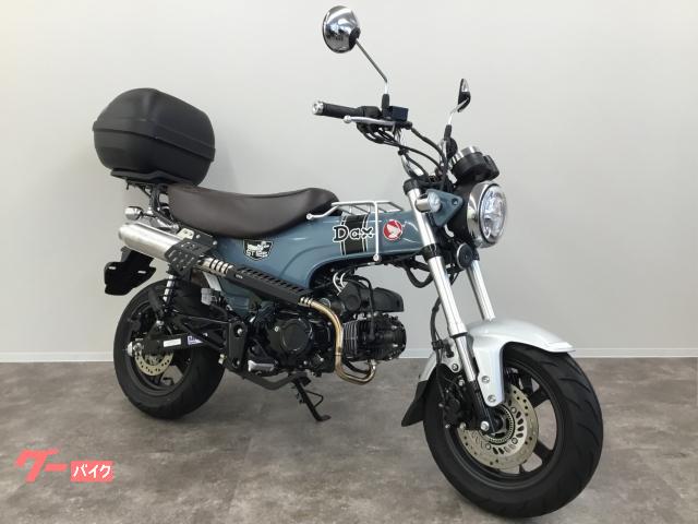 ダックス１２５　１オーナー　ギアポジションメーター　ＧＩＶＩボックス　キャリア他多数　モリワキマフラー　　パールカデットグレー