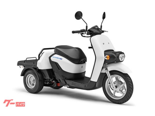 ジャイロｅ：　電動三輪スクーター　ＥＶ　原付一種　５０ｃｃ相当　ロスホワイト