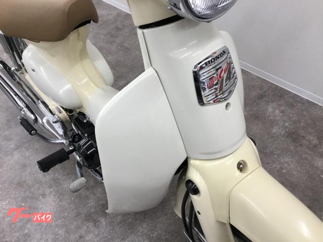 【売約】低走行！リトルカブ セル付き 4速ミッション！ バージンベージュ！2000年モデル！整備済み！すぐ乗れる！ ウーバーイーツ UberEats ホンダ リトルカブ セル付き 4速 インジェクション 2008年モデル