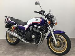 ホンダ　ＣＢ７５０　最終モデル　前後タイヤ新品　ＧＩＶＩ用フィッティング　パールヘロンブルー