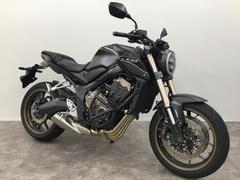 ホンダ　ＣＢ６５０Ｒ　グリップヒーター　エンジンガード　ヘルメットホルダー　１オーナー車　マットバリスティックブラックメタリック