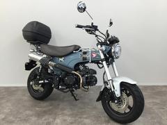ホンダ　ダックス１２５　１オーナー　ギアポジションメーター　ＧＩＶＩボックス　キャリア他多数　モリワキマフラー　　パールカデットグレー
