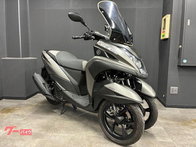 トリシティ１５５　２０２０年モデル　ＡＢＳ　ＥＴＣ２．０　ロングスクリーン装備済み　ＤＣ電源ソケット標準装備