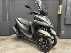 ヤマハ　トリシティ１５５　２０２０年モデル　ＡＢＳ　ＥＴＣ２．０　ロングスクリーン装備済み　ＤＣ電源ソケット標準装備