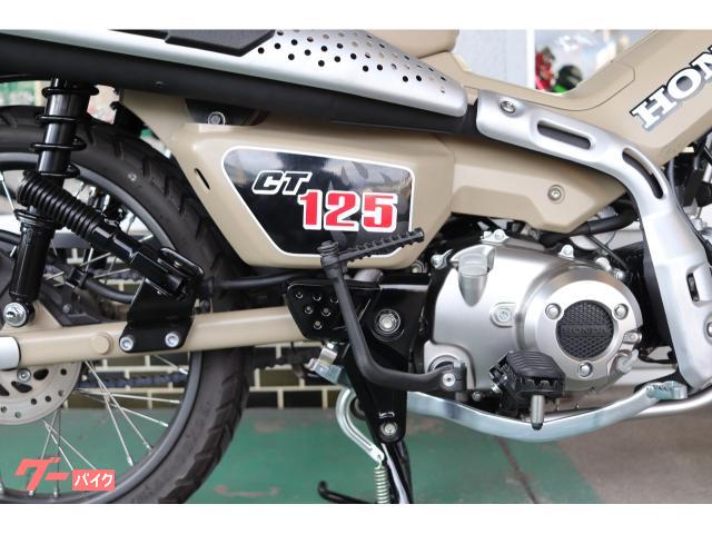 ハンターカブ CT125 純正エンブレム改 JA55マッドフレスコブラウン ハンターカブ CT125 純正エンブレム改 JA55マッドフレスコ