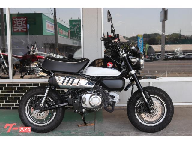 モンキー１２５　ＡＢＳ　カスタム　タケガワ製ノーマルルックマフラー　フェンダーレス　前後タイヤ新品