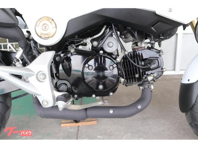 ホンダ グロム JC61型 2014年モデル ホワイト 社外ミラー リア