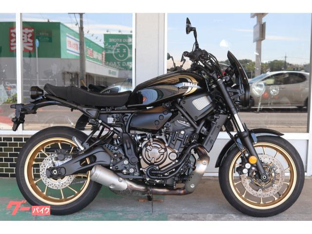 XSR700 RM41J型 2023年モデル ブラックメタリック グリップヒーター スクリーン付き