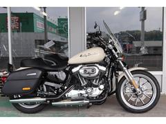 ＨＡＲＬＥＹ−ＤＡＶＩＤＳＯＮ　ＸＬ１２００Ｔ　スーパーロー　アイボリー　オリジナルカラー　ローダウン　グリップヒーター