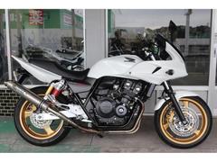 ホンダ　ＣＢ４００Ｓｕｐｅｒ　ボルドール　ＶＴＥＣ　Ｒｅｖｏ　ＡＢＳ　パールサンビームホワイト　ストライカー製ＪＭＣＡ認定マフラー