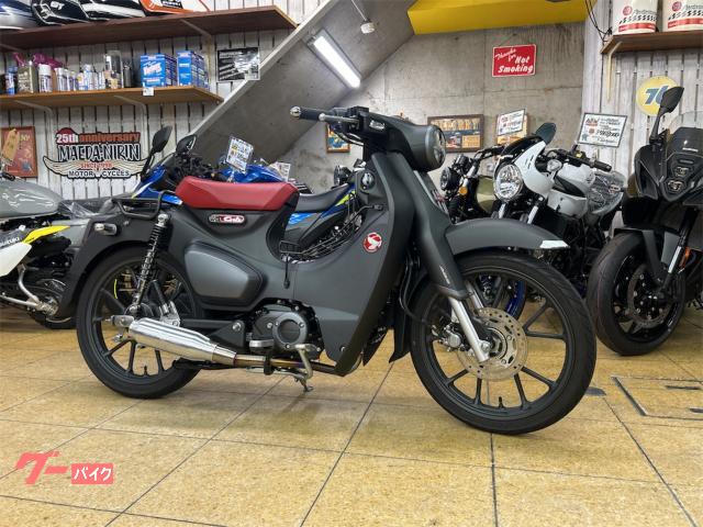 スーパーカブＣ１２５　リアローダウンサス　ショートスタンド　モリワキモナカ