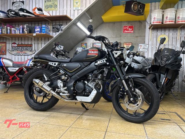 XSR155 ヨシムラマフラー バーエンドミラー