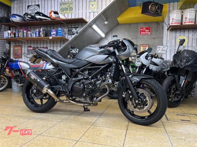 ＳＶ６５０Ｘ　ヨシムラマフラー　フェンダーレス　スリムＬＥＤウインカー