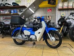 ホンダ　スーパーカブ１１０　ブラックアルミリム　５５Ｌアルミボックス　インナーラック