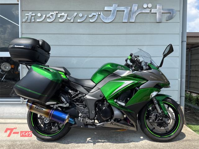 Ｎｉｎｊａ　１０００　ワイバンフルエキマフラー　トリプルボックス　ＥＴＣ　ローシート　ローダウンリンク　フレーム／アクスルスライダ