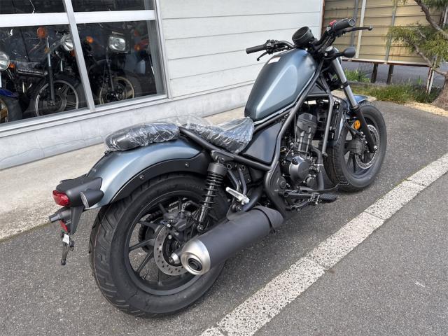 ホンダ レブル250 2025年モデル マットディムグレーメタリック