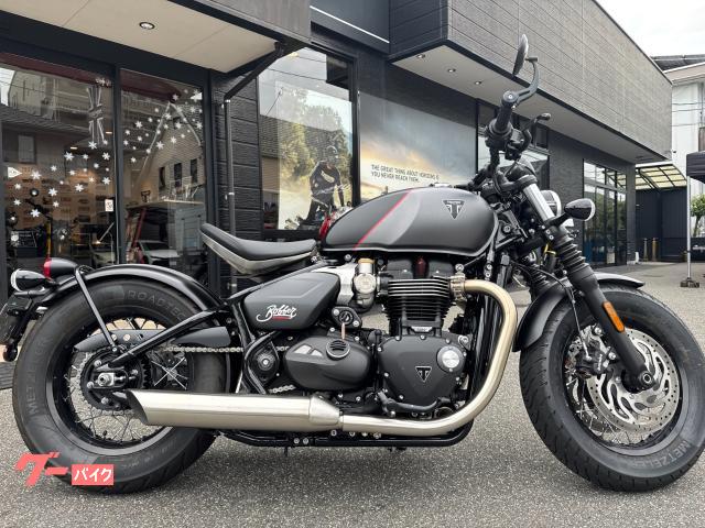 TRIUMPH ボンネビル ボバー 2026年モデル ソロライド 14
