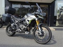 ＴＲＩＵＭＰＨ　タイガー９００ラリー　アラゴンエディション　２０２４年モデル　ＥＴＣ　ＧＩＶＩ３点パニア　エンジン＆タンクガード