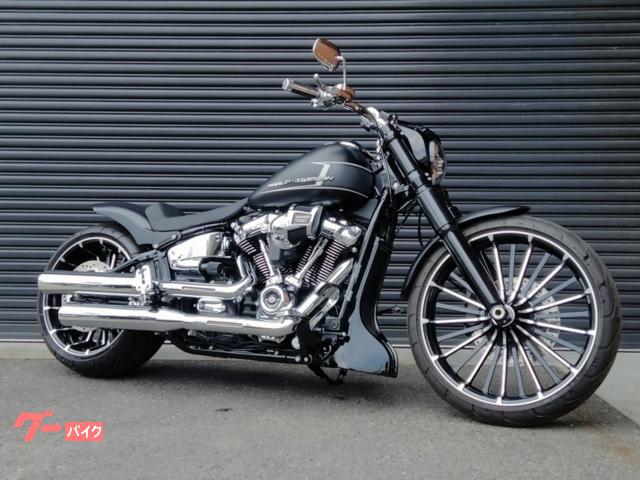 ＦＸＢＲ　ソフテイル　ブレイクアウト　２０２３年モデル　ＥＴＣ　Ｐ＆Ａ・サンダーバイクカスタム　サイドナンバー