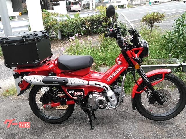 ＣＴ１２５ハンターカブ　トップケース　スクリーン　フォグランプ　その他装備