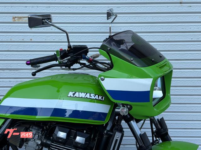 カワサキ ZRX400 社外マフラー パワーフィルター フェンダーレス