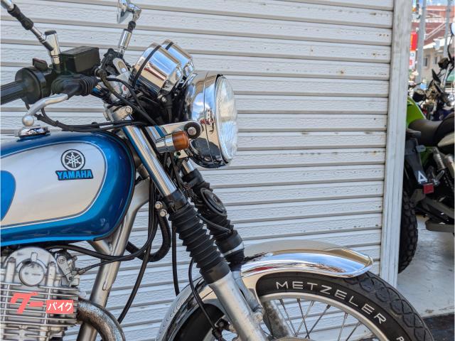 ヤマハ SR400 ブルーメタリック｜キハラサイクルショップ｜新車
