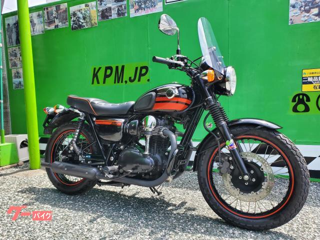 や　W800 純正シート　スペシャルエディション W800 Special Editionがカラーとシートデザインの変更で2014年