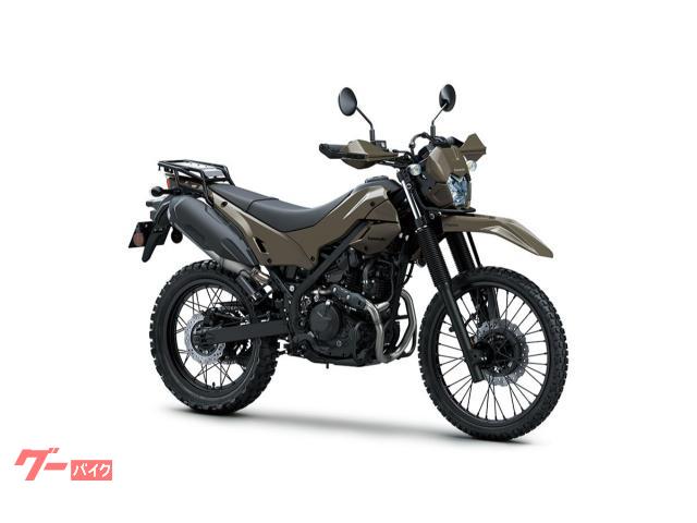 ＫＬＸ２３０　ＤＦ　リヤタイヤチューブレス／オンオフ機能つきＡＢＳ／メットホルダー／スマホ接続可能／ハンドガード／スキッドプレート