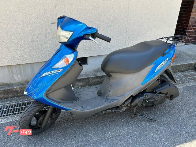 中古　アドレスV125g スズキ スクーター 青 46399km 中古 アドレスV125g スズキ スクーター 青 46399km タイヤ・ホイール