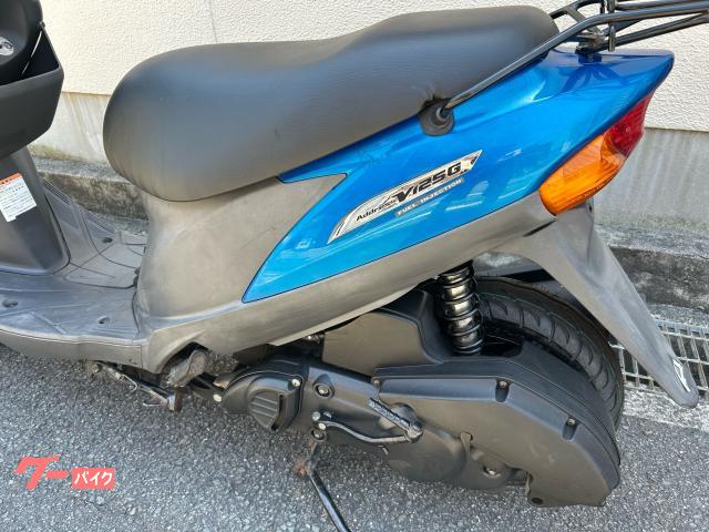 中古　アドレスV125g スズキ スクーター 青 46399km Address V125/G（CF46A K5~7）-since 2005- - バイクの系譜