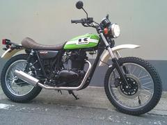 カワサキ　２５０ＴＲ　ＥＴＣ　カスタムマフラー　前後新品タイヤ他