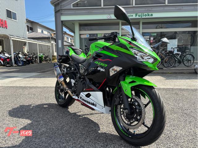 400ccクラスにおいてカワサキが提案するハイパフォーマンススポーツモデルNinja400。 400ccクラスにおいてカワサキが提案するハイパフォーマンススポーツモデルNinja400。