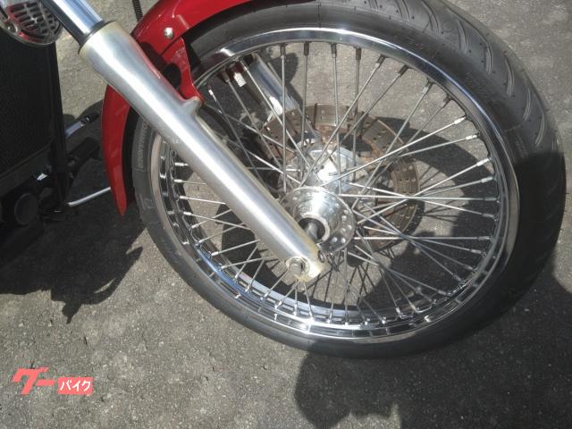 カワサキ バルカン400 VN400A FRタイヤ新品 Dチェーン新品