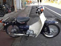 ホンダ　スーパーカブ９０ＤＸ　フロントビッグドラム　新品社外マフラー　レッグシールド新品