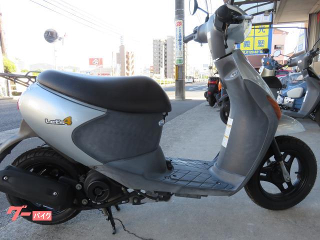 レッツ４　社外外装新品　プラグ　エアークリーナー　駆動系　後タイヤ交換