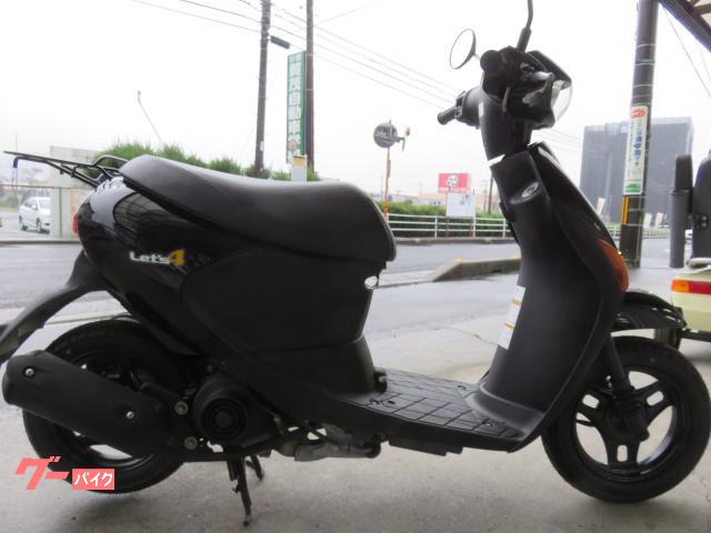 レッツ４　社外外装新品　プラグ　エアークリーナーエレメント　駆動系　スライドピース　前後タイヤ交換