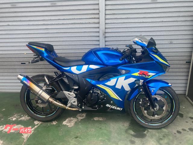 ＧＳＸ−Ｒ１２５　ＤＬ３３Ｂ　フェンダーレス　ＷＲ．Ｓマフラー