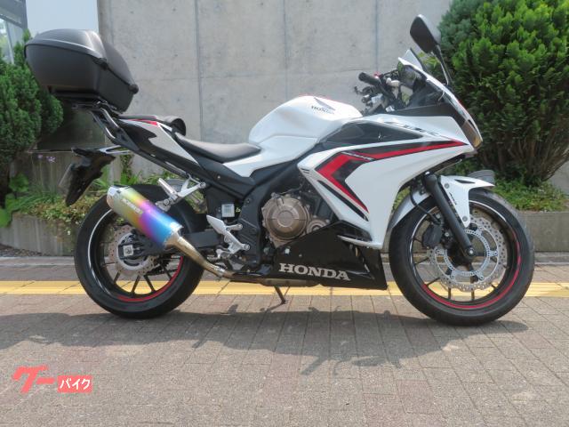 ＣＢＲ４００Ｒ　−ＡＢＳ−　ローダウン　ＥＴＣ２．０　グリップヒーター　ＢＯＸ　リアキャリア　モリワキスリップオン
