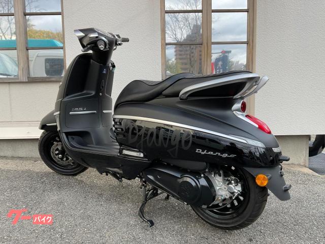 PEUGEOT ジャンゴ125 マットブラック ABS装備 12インチ