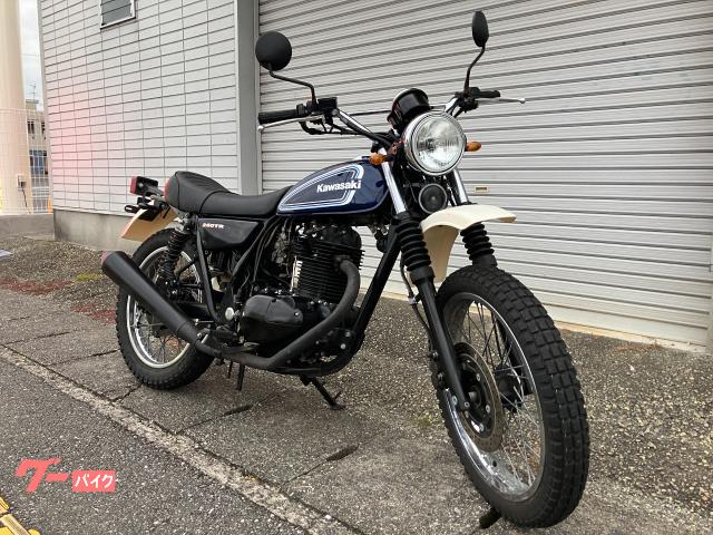 カワサキ 250TR 4サイクル キャブ車 型式BJ250F ブルー