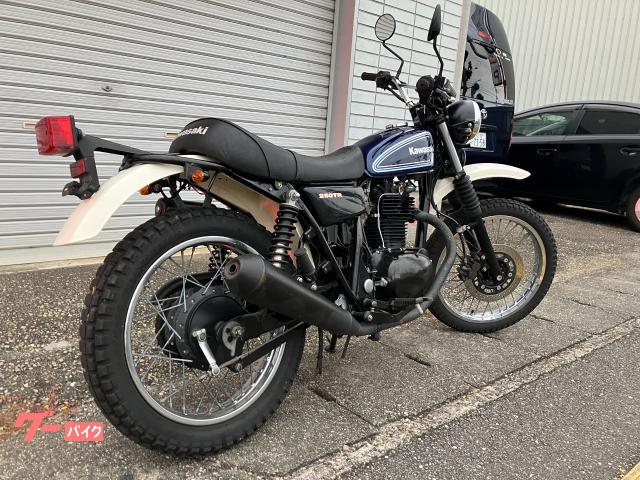 Kawasaki 250tr キャブ車 型式BA-BJ250F カワサキ 250TR 4サイクル