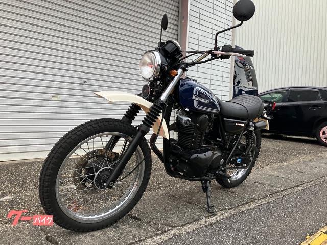 カワサキ 250TR 4サイクル キャブ車 型式BJ250F ブルー