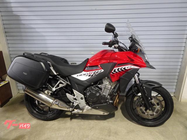 ４００Ｘ　ＡＢＳ　　ワンオーナー車両　ホンダ純正パニアケース　パニアステー　ＥＴＣ付き