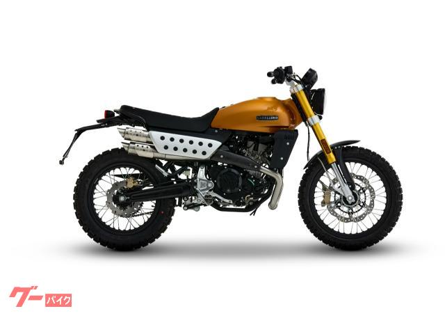 キャバレロ　スクランブラー５００デラックス　２０２５モデル　新色カッパー　ＡＢＳ・トラクションコントロール・新型エンジン