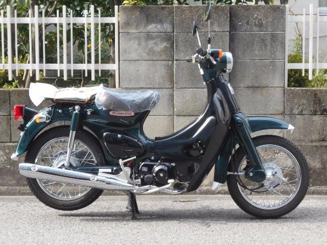 ホンダ リトルカブ５０ ４速 タスマニアグリーンｘブラック プロス タクボ 新車 中古バイクなら グーバイク