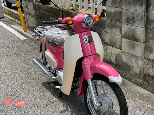 ホンダ スーパーカブ５０ サマーピンク 天気の子 ｖｅｒ 愛媛県 プロス タクボ b の中古バイク 新車バイク Goo バイク情報