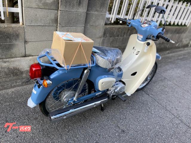 ホンダ スーパーカブ50 ボニーブルーファイナル 17インチスポーク