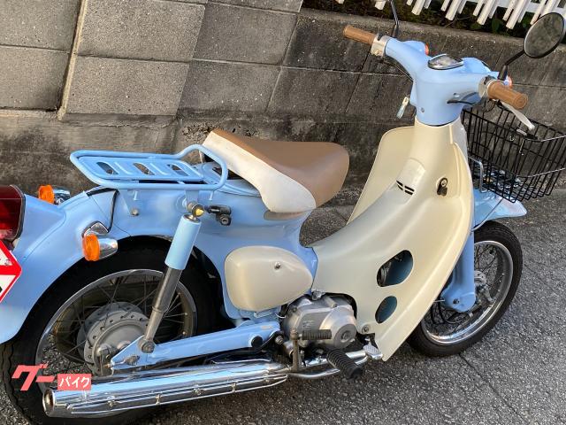 ホンダ リトルカブ C50L5 セル無し3速モデル バイスブルー 西本