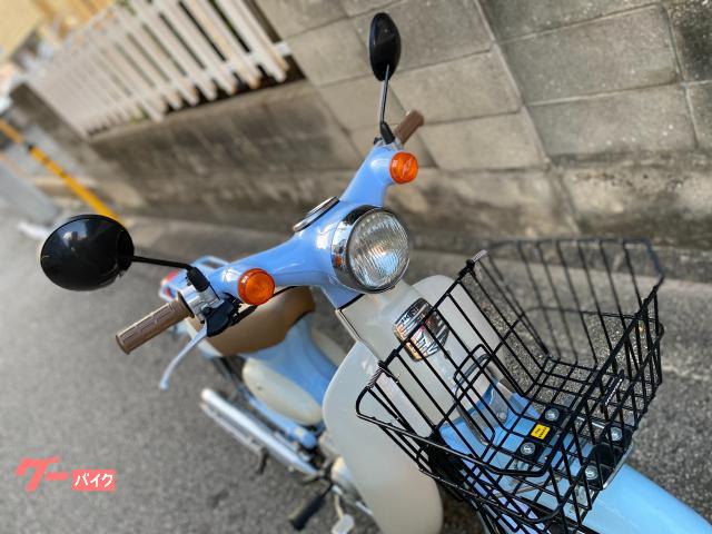 ホンダ リトルカブ C50L5 セル無し3速モデル バイスブルー 西本